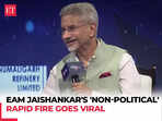 Dinner with Kim Jong Un or George Soros? EAM Jaishankar's clever reply goes viral