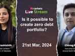 Is it possible to create zero debt portfolio?