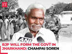 Jharkhand Polls: Champai Soren, former CM, switchover from JMM to BJP says, 'we have to save the land ...'