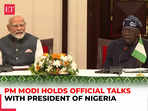 PM Modi and Nigerian President Bola Ahmed Tinubu hold delegation-level talks in Abuja