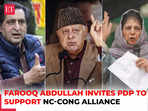 Farooq Abdullah invites PDP to support NC-Congress alliance; 'We need to keep J&K integrated...'