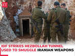 IDF strikes major Hezbollah Tunnel used to smuggle Iranian Weapons from Syria to Lebanon