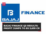 Bajaj Finance Q3 Results: Profit jumps 22% YoY to Rs 3,639 cr; NII rises 29%