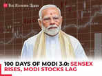 How stock market fared in Modi 3.0's first 100 days