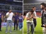 Viral Video: Shah Rukh Khan apologises to Suresh Raina, Akaash Chopra during KKR's IPL 2024 celebration; here's why