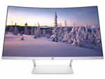 HP 27 Curved Display: The monitor that looks good, whether switched on or off