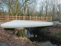 Ireland turns retired wind turbine blades into bridges and furniture. How Kilrush is giving renewable energy waste a second life