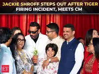Mumbai: Jackie Shroff attends Bappi Lahiri Marg ceremony with CM Fadnavis after firing at son Tiger