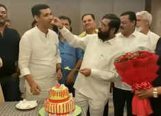 Watch: Rebel Maharashtra MLA's birthday celebrated at Guwahati hotel in presence of Eknath Shinde