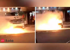 Watch: Tata Nexon EV catches fire in Mumbai; company assures probe
