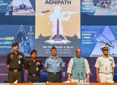 Agnipath Scheme: Rajnath Singh holds meeting with tri-services chiefs in wake of nationwide protests