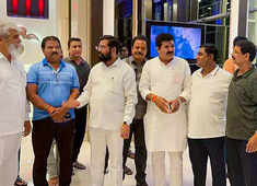 MVA crisis: Shinde-led rebels hold meeting in Guwahati hotel to discuss next course of action