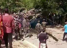 J&K: Seven CRPF personnel injured in road accident in Shopian district