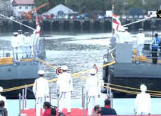 Watch: INS Nishank, INS Akshay decommissioned after 32 years in service