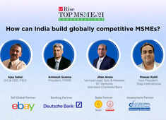ETRiseTop MSMEs '21 Conversations | How can India build globally competitive MSMEs?