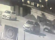 Watch: CCTV visuals of Mohali RPG attack, rocket fired from a moving vehicle