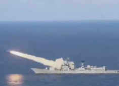 Watch: Successful maiden BrahMos firing by INS Delhi from an upgraded modular launcher