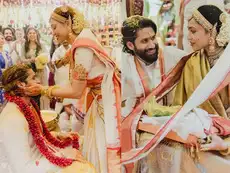 Naga Chaitanya, Sobhita Dhulipala drop wedding video days after Samantha-Raj's wedding. He says 'can conquer anything with her next to me'