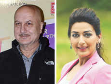 Veteran actor Anupam Kher has found his hero in actress Sonali Bendre