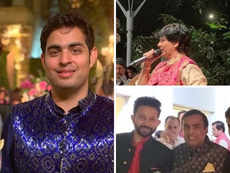 Akash-Shloka's pre-wedding celebrations kick off at Ambani residence, Falguni Pathak performs