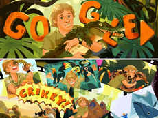 Google marks Australian 'Crocodile Hunter' Steve Irwin's birth anniversary with doodle