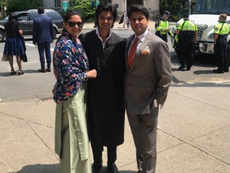 Away from polls & exit polls, Cong UP in-charge Jyotiraditya Scindia lives his 'proud father' moment as son graduates from Yale