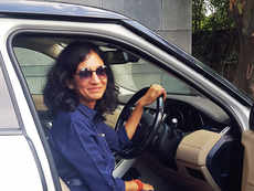 No chauffeurs, please! Ferns & Petals co-founder Meeta Gutgutia is happiest when at the wheel