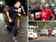 Boardroom biggies at Mumbai Marathon: Tata Sons, FB, Viacom bosses put their best foot forward