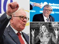 Bill Gates bakes Warren Buffett a birthday cake, Sara Blakely thanks the billionaire for the laughs