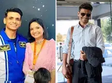 A look at Indian astronaut Subhanshu Shukla's fairytale love story with his dentist wife. His educational qualifications and family background