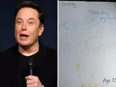 Elon Musk’s three-year-old son drew a spaceship for 'daddy'. Toddler's mom used AI to bring it to life. Watch viral video