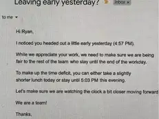 HR tracks minutes, Internet tracks the drama: Email to employee goes viral