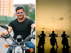Pune techie buys a new bike. To celebrate and have some fun, he makes a surprising free Sunday rides for strangers - No petrol charge, pay just for your food