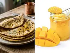 Thepla with raw papaya, chicken, mango chutney. Bengaluru cook shares simple summer recipe. Foodies demand aloo paratha next
