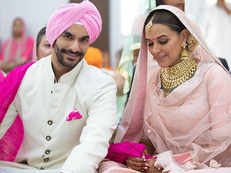 Neha Dhupia ties the knot with Angad Bedi