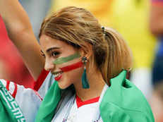 Twitter is in love with this unknown Iranian beauty who was seen cheering at World Cup