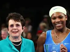 Mother of all meltdowns: Billie Jean King says Serena was 'out of line' but umpire 'aggravated the situation'