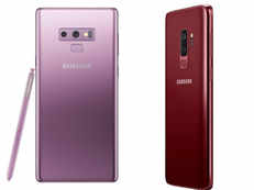 Burgundy red or lavender purple? Samsung introduces new colour variants for Galaxy S9+, Note 9