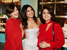 Sonali Bendre wishes Priyanka Chopra love and laughter for her next big step