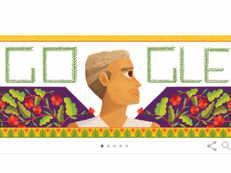 Google honours activist Baba Amte with doodle on 104th birth anniversary