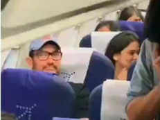 Simplicity at its best: Aamir Khan's economy class travel leaves co-passengers & social media in a tizzy