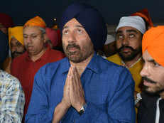 BJP's Sunny Deol files nomination from Gurdaspur; visits Golden Temple