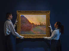 Monet painting from his 'Meules' series fetches $110.7 mn; becomes first Impressionist work to cross $100 mn mark