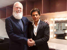 Thrilled & honoured: Shah Rukh Khan's fanboy moment when he met David Letterman