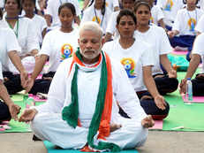 PM Modi tweets another Yoga Day video, demonstrates the 'locust posture'