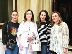 London diaries: Karisma Kapoor shares all smiles picture with sister Kareena & Nita Ambani