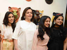Family first: Nita, Shloka, Radhika turn brand ambassadors for artwork of Mukesh Ambani's niece