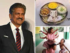 3D rangoli, children depicting Maa Durga & more: Anand Mahindra's Twitter feed gets festive