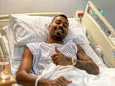 Hardik Pandya sports watch with '8-yr waitlist to get on waitlist' after surgery, sets Twitter buzzing