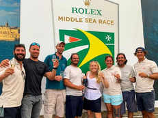 Over 100 international yachts, powerful weather system & more: 40th Rolex Middle Sea Race was massive